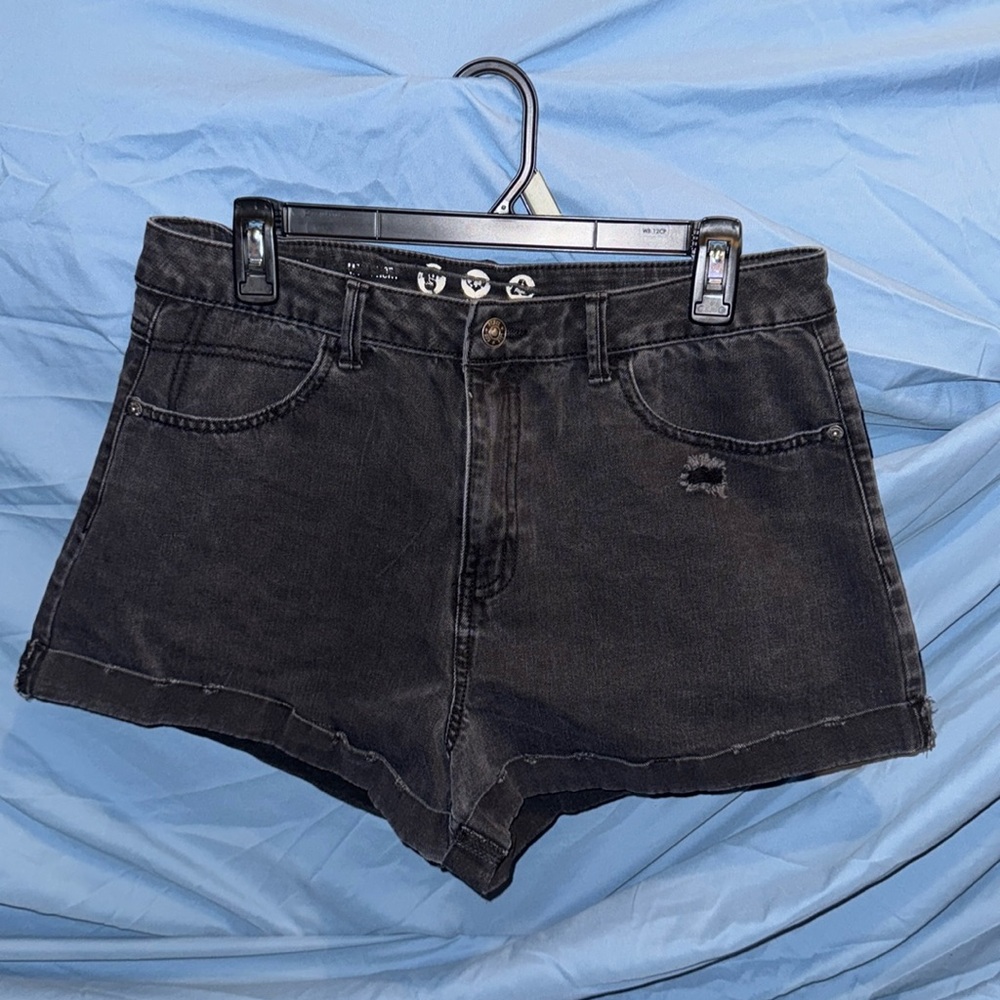 Super High Waisted Jean Shorts